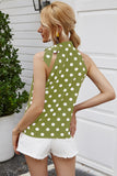 Polka Dot Halter Top