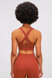 Thick Cross Back Sports Bra